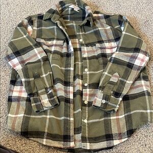⭐️ 3/$20 sale Old navy the boyfriend flannel XS NWOT
